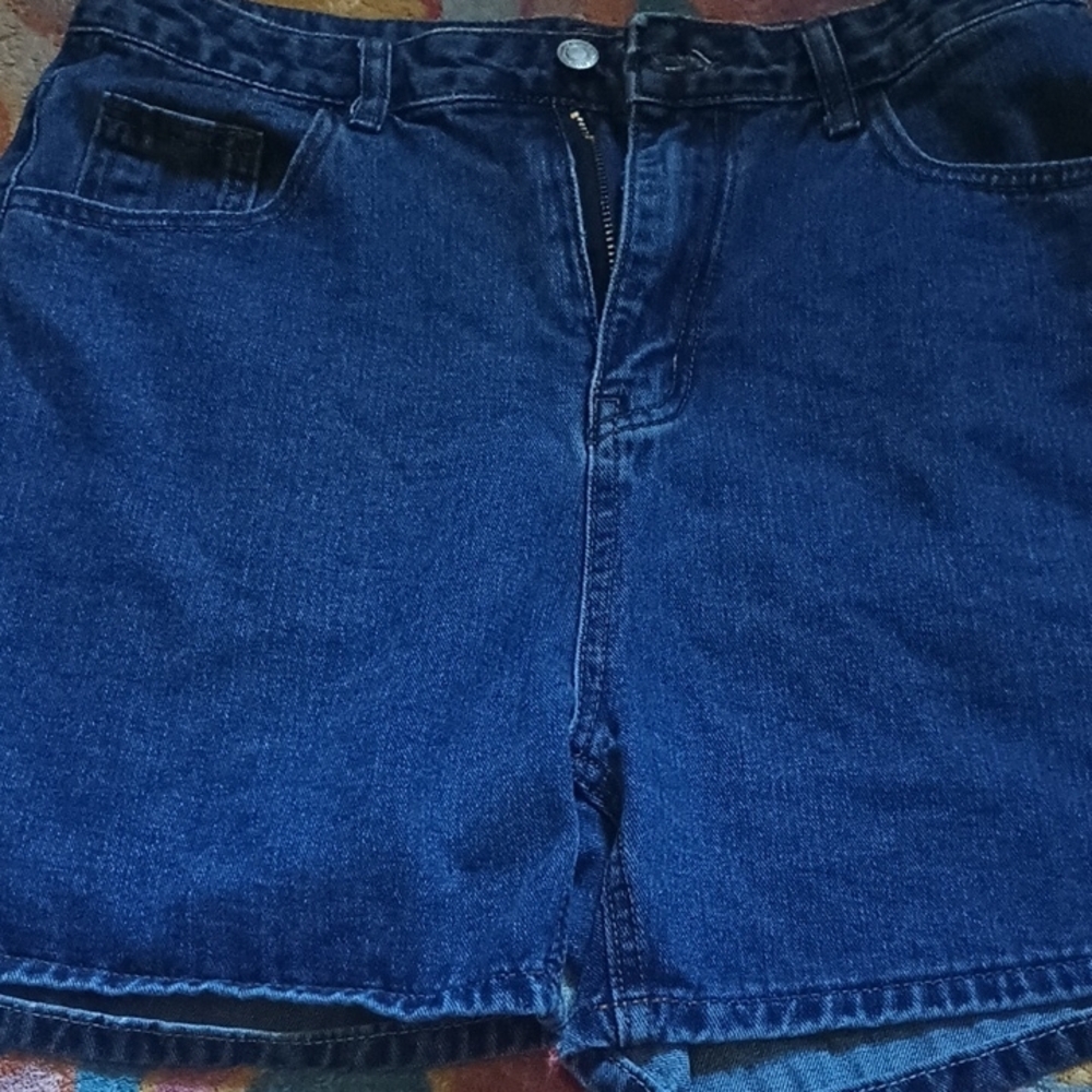 Kid's Blue Denim Shorts